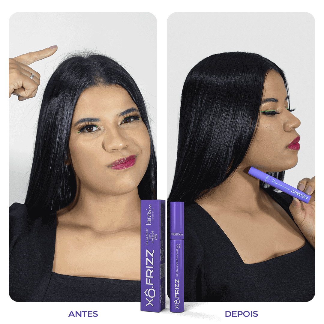 Combo 2 Xô Frizz Modelador de Fios Forever Liss