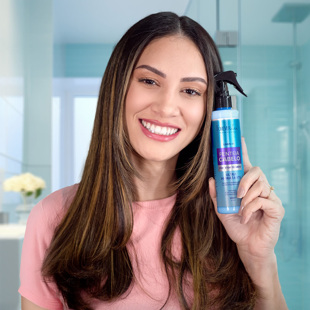 Combo 2 Penteia Cabelo Ultra Hidratante Forever Liss 200ml
