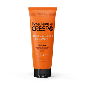 Co-Wash Limpeza 2 em 1 Livre Leve e Crespo Forever Liss 250ml